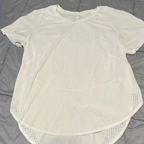 lululemon athletica Tops - lululemon athletica White Short Sleeve Tee